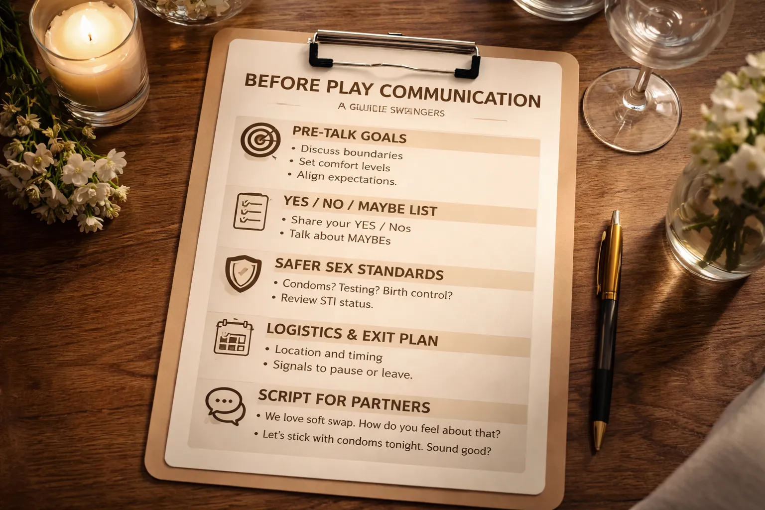 Communication Skills for Beginners: Before Play (Preparation and Alignment)