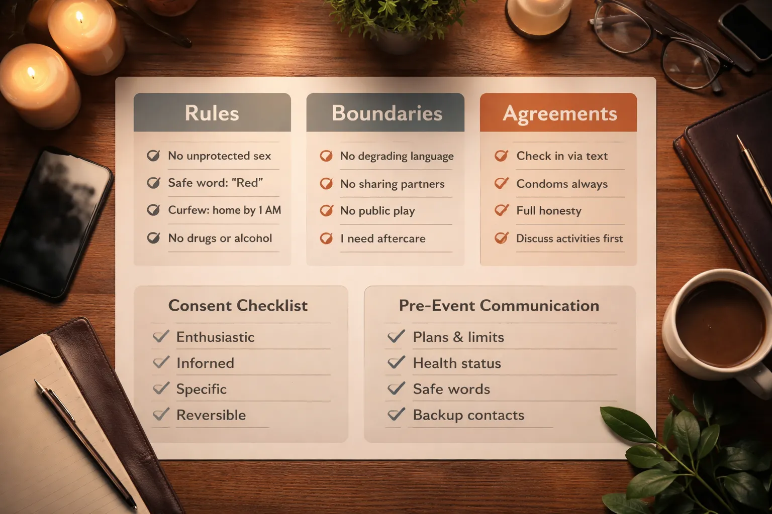 Rules, Boundaries, and Consent: The Foundation of the Lifestyle