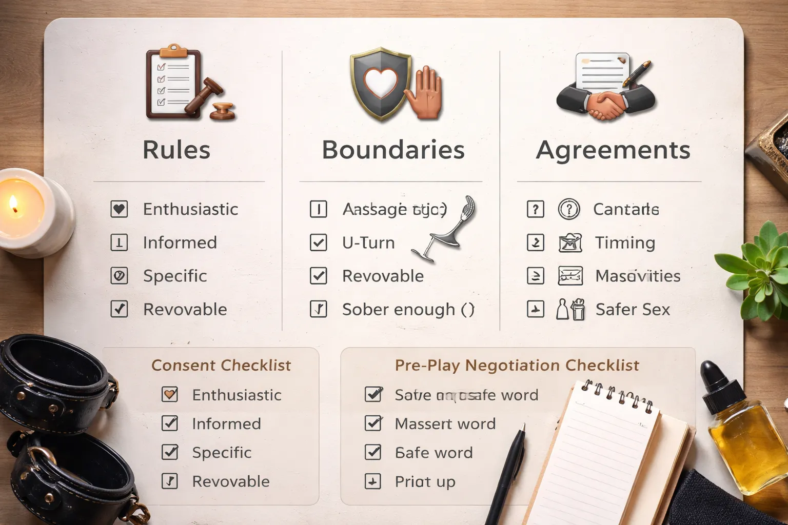 Rules, Boundaries, and Consent: The Foundation of the Lifestyle