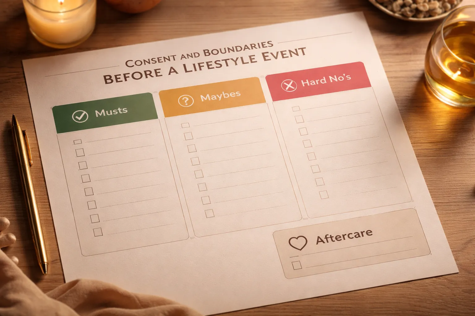 Rules, Boundaries, and Consent: The Foundation of the Lifestyle