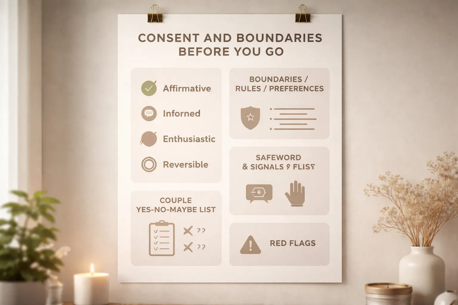 Rules, Boundaries, and Consent: The Foundation (Before You Go Anywhere)